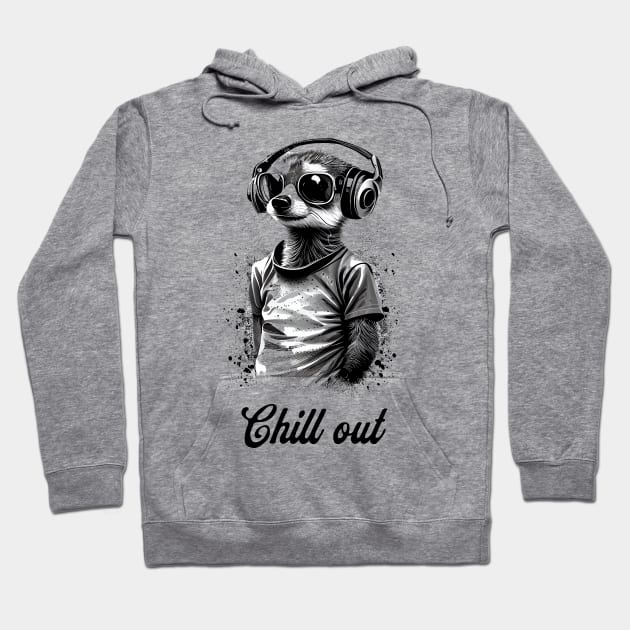 Chill Out - This eye-catching design is the perfect addition to any laid-back wardrobe Hoodie by Gadgetealicious